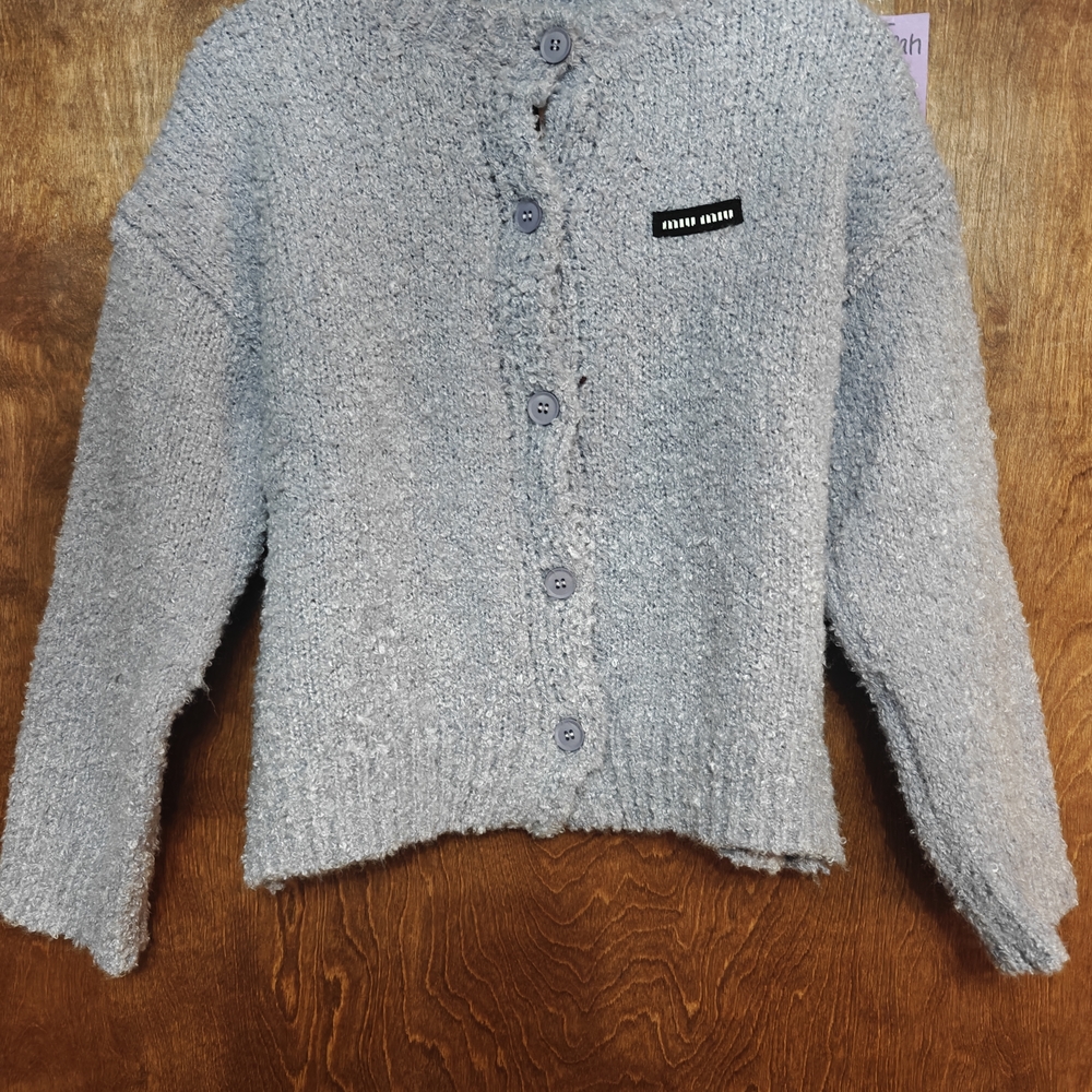 Ultra Soft Lilac Button-Up Cardigan